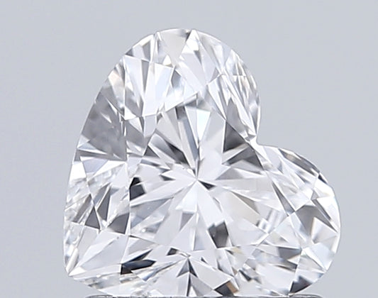 Stylish E Color VS1 Clarity 1.09 CT Heart Shape Lab grown Diamond For special one Ring
