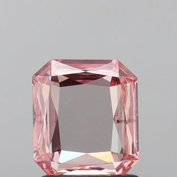 Timeless 1.08 CT Rose Cut Shape Fancy Intense Pink Color SI1 Clarity Moissanite Diamond For Birthday Ring