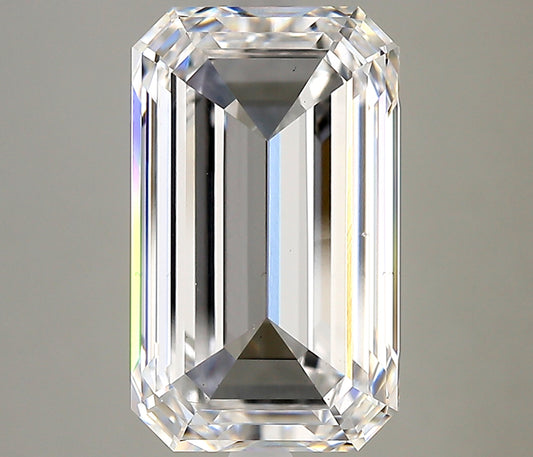 Timeless 5.15 CT Emerald Shape D Color VS1 Clarity Lab Grown Diamond For Calm Eyes