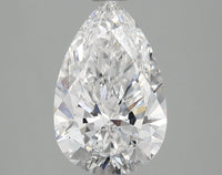 Trendy 2.02 CT Pear Shape D Color VS2 Clarity Moissanite Diamond For Anniversary Ring