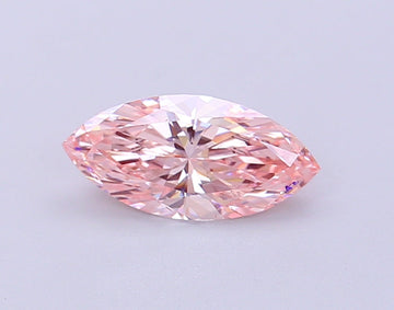 Trendy Of 0.95 CT Marquise Shape Fancy Intense Pink Color VS1 Clarity Lab Grown Diamond For This Moment
