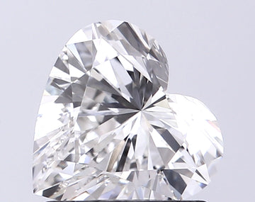 Trendy VVS2 Clarity 1.09 CT Heart Shape F Color Lab grown Diamond For Propose Ring