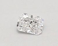Ultimate 0.37 CT Radiant Shape D Color VVS1 Clarity Lab Grown Diamond For Still Flame