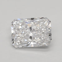 Ultimate 0.60 CT Radiant Shape E Color VVS1 Clarity Lab Grown Diamond For After Light