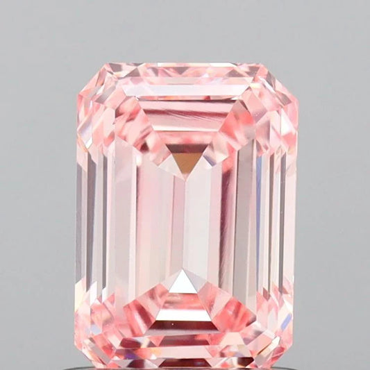 Ultimate 0.98 CT Emerald Shape H Color VS1 Clarity Moissanite Diamond For Birthday Ring