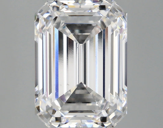 Ultimate Of 4.10 CT Emerald Shape D Color VS1 Clarity Lab Grown Diamond For Happiness