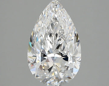 Unique 2.04 CT Pear Shape D Color VS2 Clarity Moissanite Diamond For Propose Ring