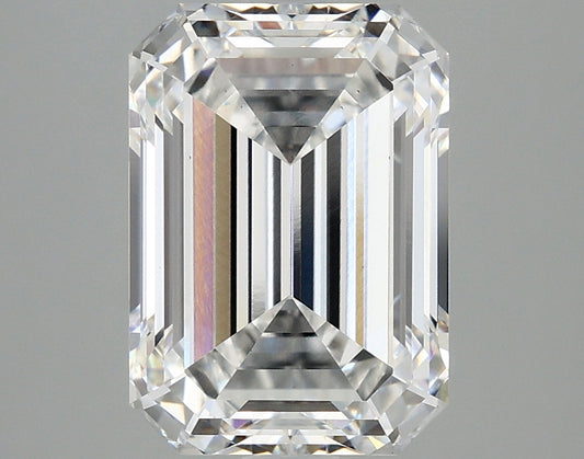 Vintage Of 4.09 CT Emerald Shape D Color VS1 Clarity Lab Grown Diamond For Quite Days