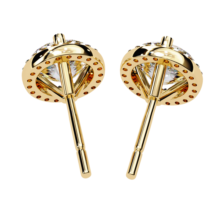 Elite Collection Of Jewels The Finest Round Cut Earring - view 2