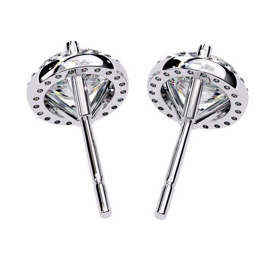 Elite Collection Of Jewels The Finest Round Cut Earring - view 4