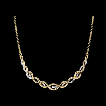 0.18 TCW Stunning Round Cut Moissanite Diamond Necklace for Unique Anniversary Surprise