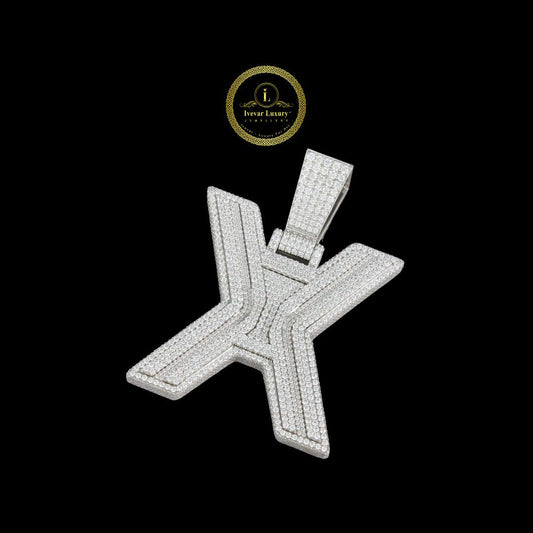 Custom Moissanite Wing Pendant VVS Diamond Jewelry by Ivevar