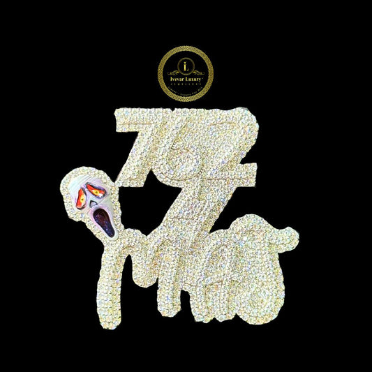 Elegant Custom Lab-Grown Diamond Pendant - Timeless Personalized Luxury by Ivevar