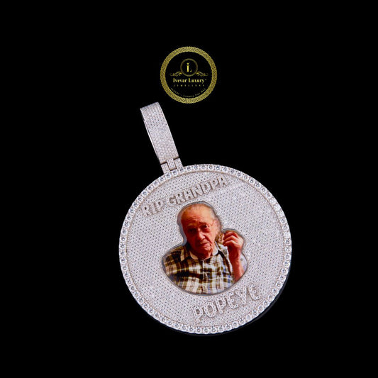 Exclusive Iced Lab Diamond Pendant Unique & Sustainable Luxury Ivevar