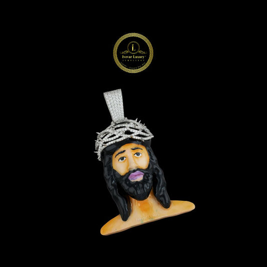 High Quality Lab Grown Diamond Custom Pendant Unmatched Shine Ivevar