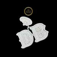 Iced Out Lab Grown Diamond Cross Pendant 925 Silver & Gold Plated Hip Hop Jewelry By Ivevar