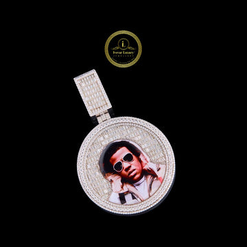 Luxury Lab Created Diamond Custom Pendant Ethical & Unique Design By Ivevar