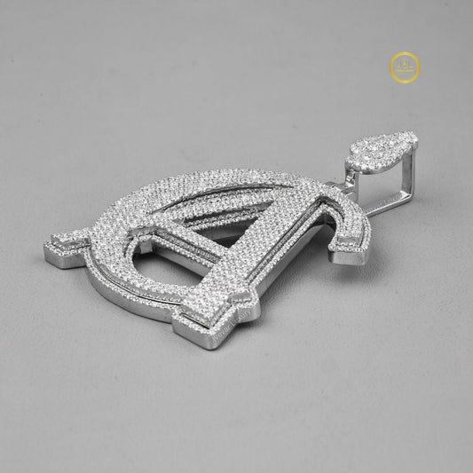 Bespoke Moissanite Pendant Personalized Handcrafted Jewelry - view 3