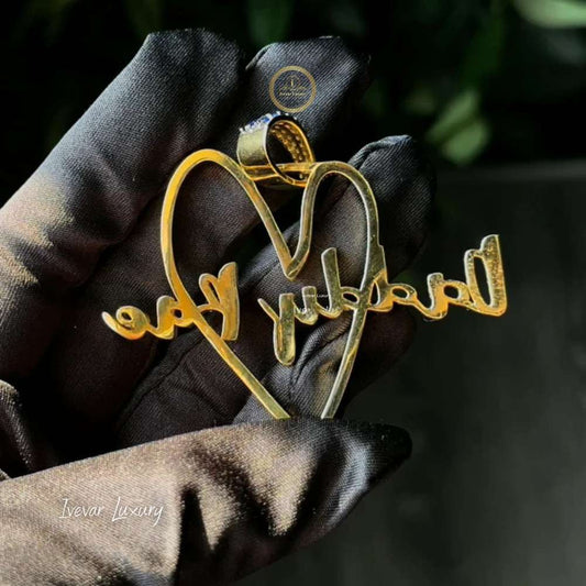 Luxury Unique Custom Lab Grown Diamond Pendant by Ivevar