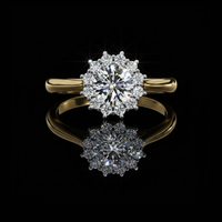 2.50 CT Eternal Love Infinity Lab Diamond Ring Symbolic With Round Cut For Occasion