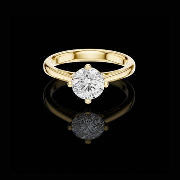 2.00 TCW Elegant Round Cut Lab Grown Diamond Solitaire Ring Classic Minimalist Jewelry by Ivevar Luxury