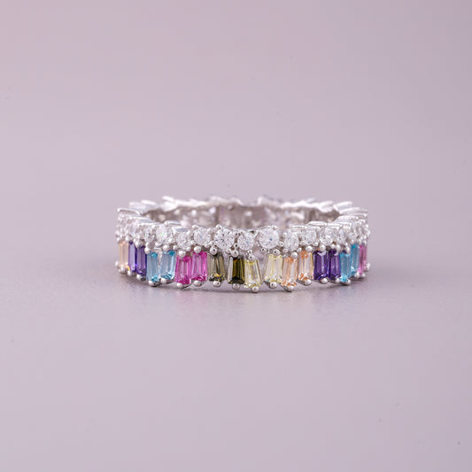 Exquisite Emerald Cut Natural Sapphire Diamond Halo Ring Ivevar Luxury Jewelry