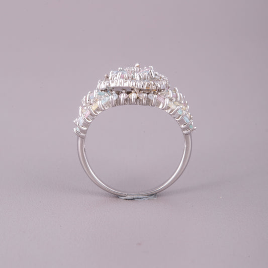 Natural Sapphire Diamond Ring by Elegant Blue Gemstone Jewelry - view 4