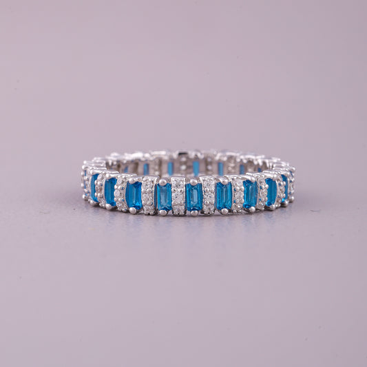 Luxury Natural Sapphire Diamond Ring by Ivevar Elegant Gemstone Jewelry