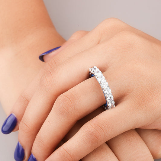 Art Deco Vintage Natural Sapphire Engagement Ring - view 3
