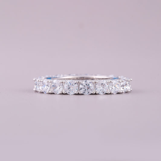 Luxury Vintage Natural Sapphire Diamond Engagement Ring by Ivevar Timeless Art Deco Bridal Jewelry