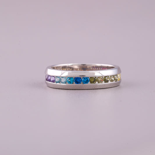 Natural Oval Sapphire Diamond Engagement Ring By Ivevar Fine Jewelry