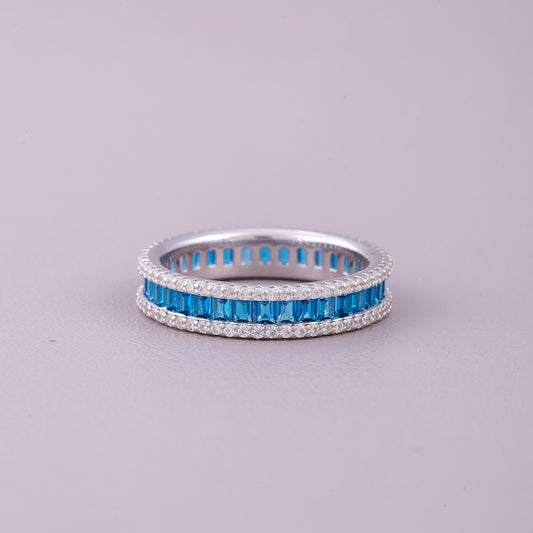 Unique Oval Natural Sapphire Diamond Ring by Ivevar Custom Luxury Engagement