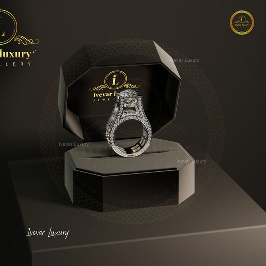 New Arrival Moissanite Band Ring 925 Sterling Silver Fine Jewelry Hip Hop Sparkle