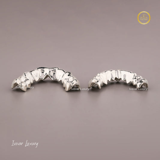 Moissanite Diamond Bottom Row Grillz by Ivevar