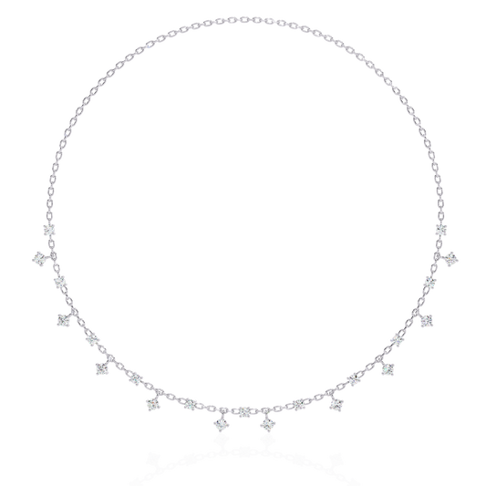 Princess Shape Round Choker Necklace - view 3