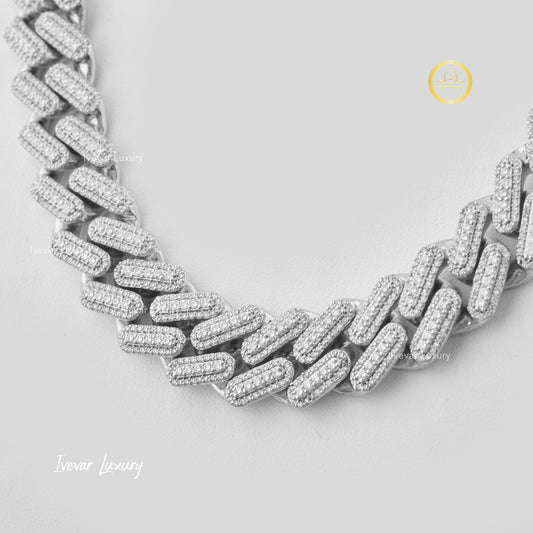 Moissanite Diamond Tennis Chain Bracelet by Ivevar