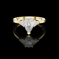 2.50 CT Precious Lab Grown Pear Cut Diamond Ring For Still Love