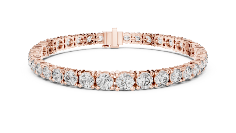 Round Tennis Bracelet - view 2