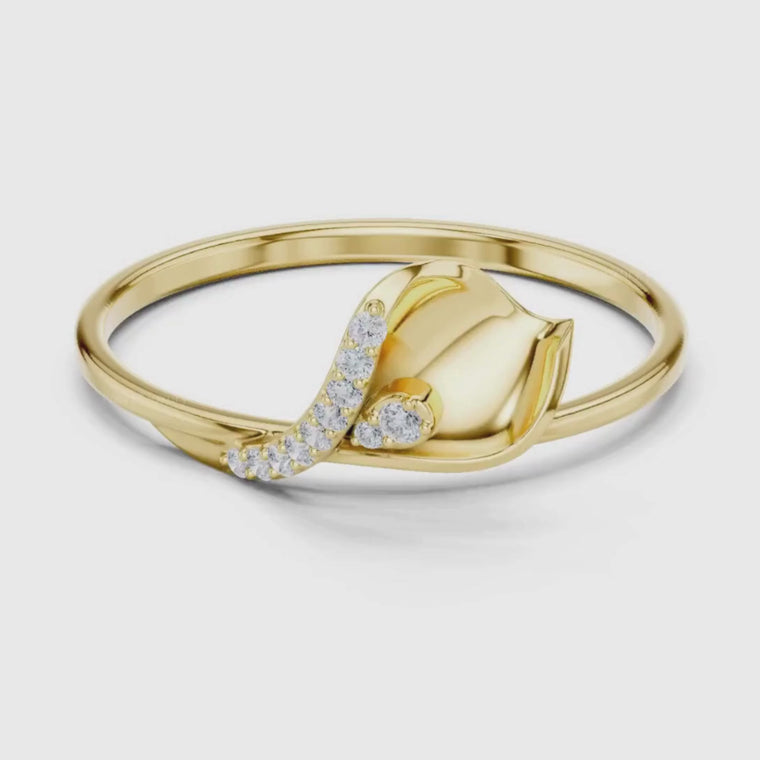 Nature Inspire Promise Ring For Women video