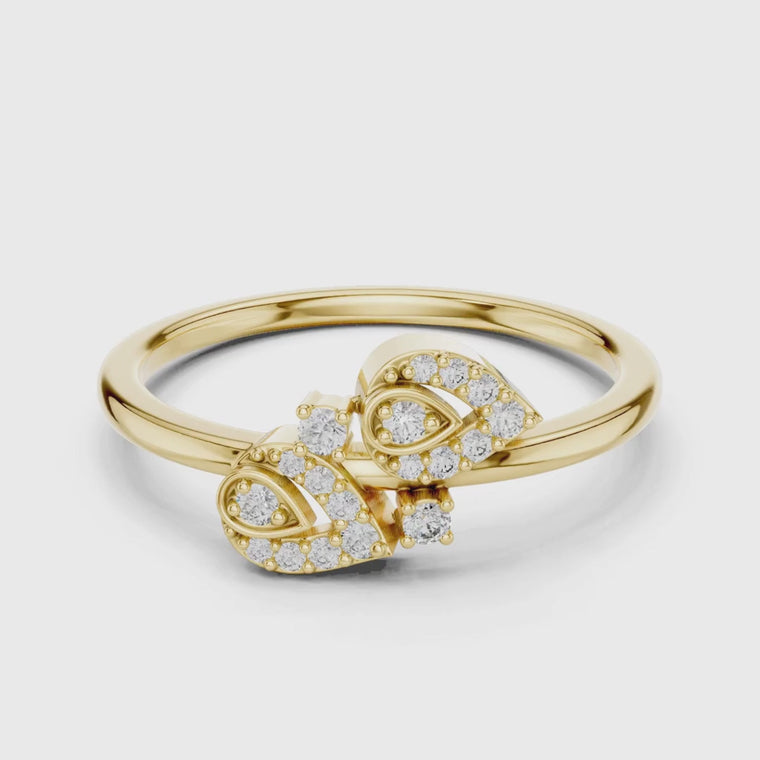 Marquise Motif Cluster Ring video