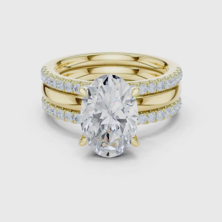Brilliant Oval Cut Ring For Every Seasons video
