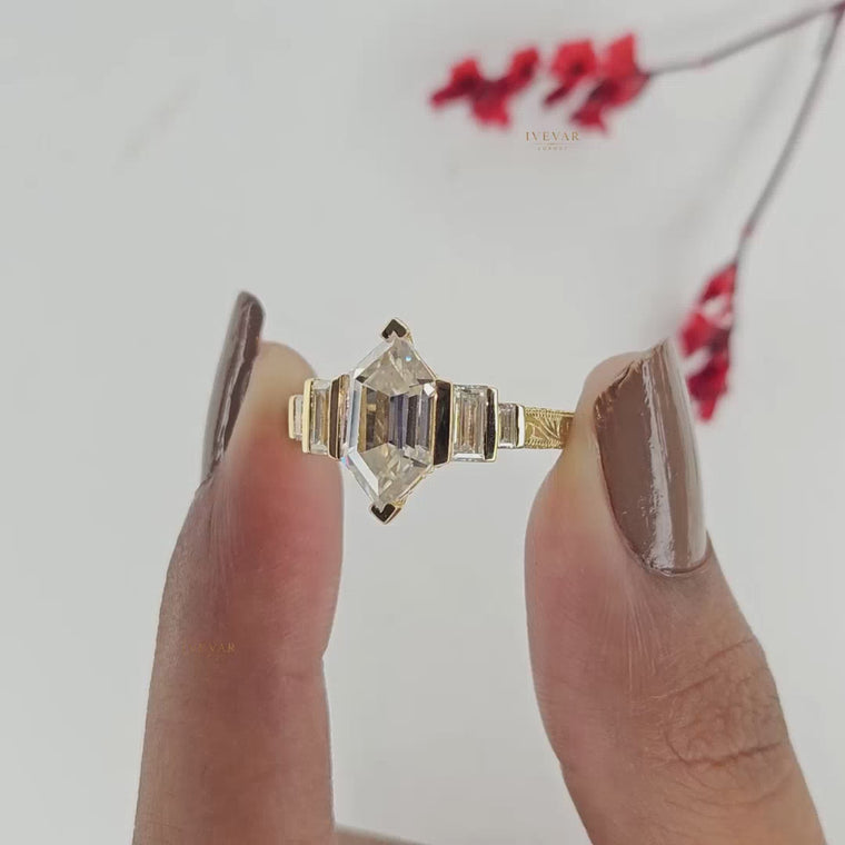 Marquise Cut Five Stone Ring video