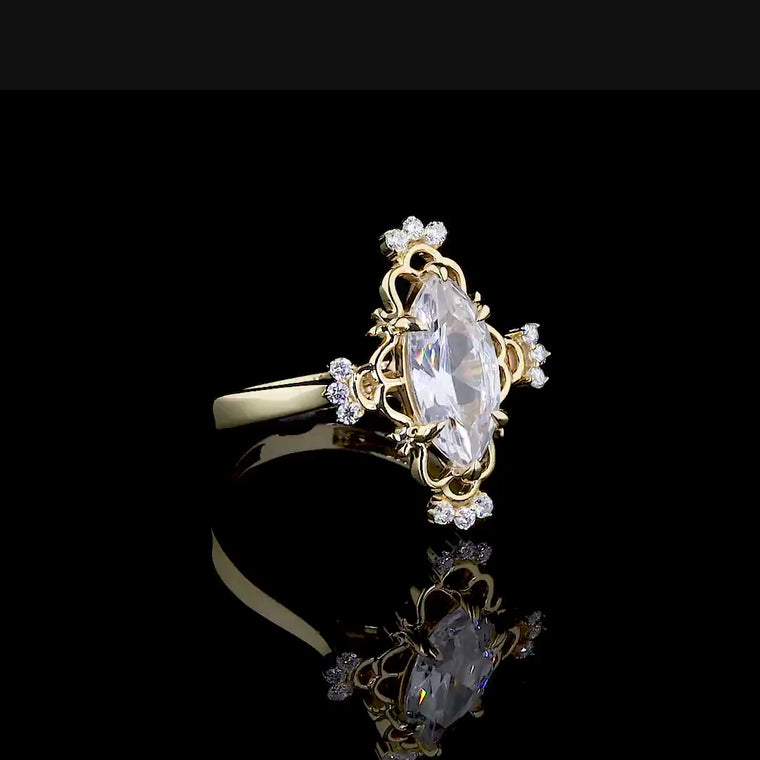 Vintage Inspired Engagement Ring video