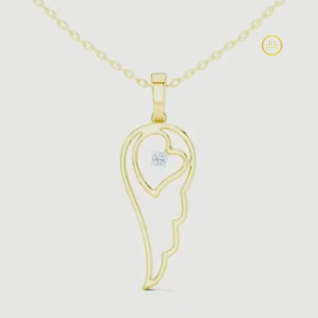 Abstract Spiritual Silhouette Charm Pendant video