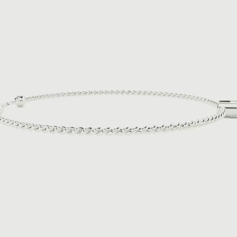 Marquise Twisted Rope Bangle video