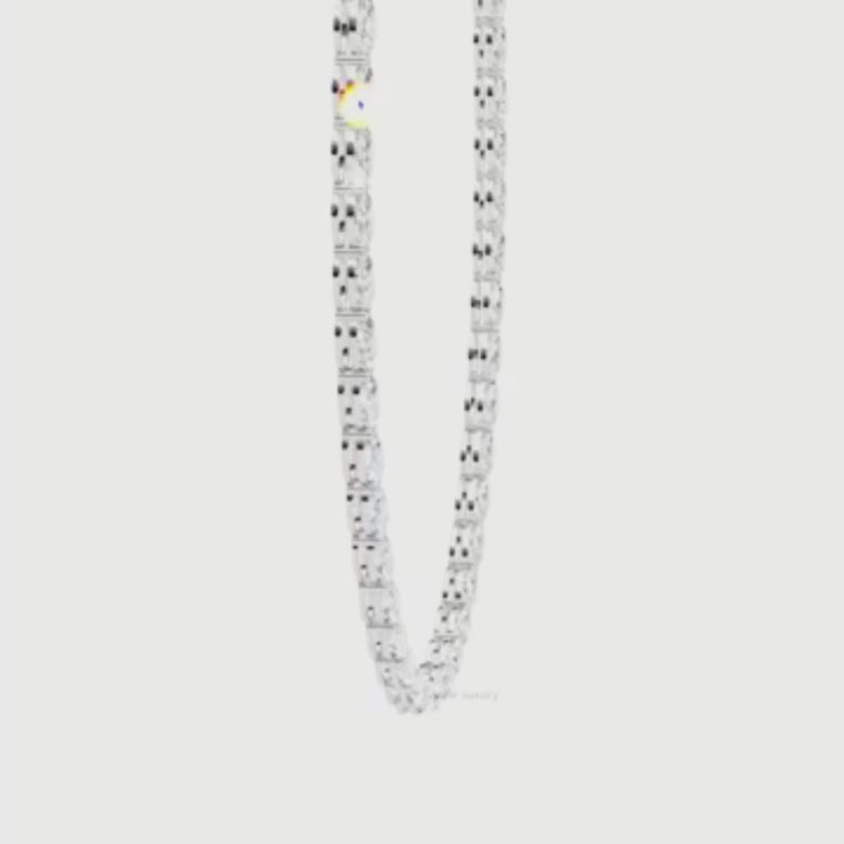 East West Oval Cut Tennis Necklace video