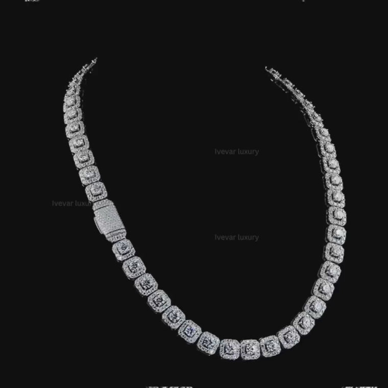 Crafted to Stun Iced-Out Tennis Chain video