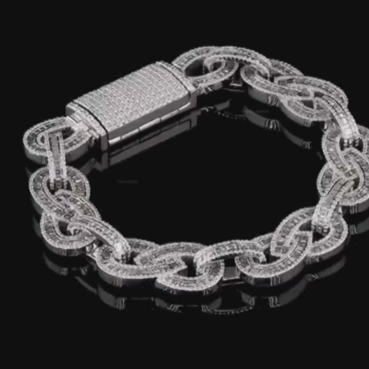 Oval Cuban Link Bracelet video