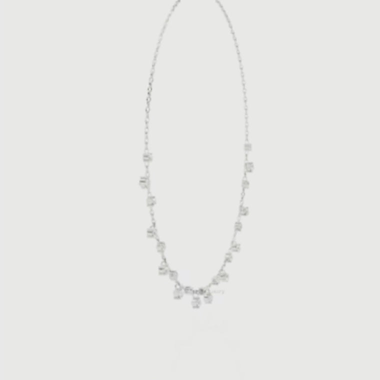 Princess Shape Round Choker Necklace video
