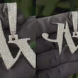 Custom Signature Iced Out Initial Pendant video